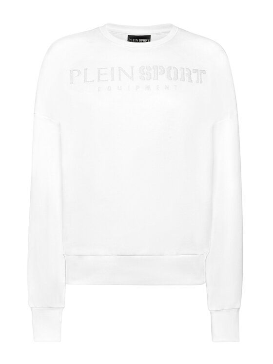 Plein Sport Plein Sport Longsleeve 18781 Bianco Regular Fit