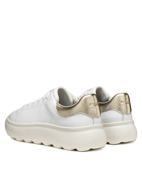 Geox Geox Sneakersy D Spherica Ec4.1 D45TCD 085BN C1327 Biały