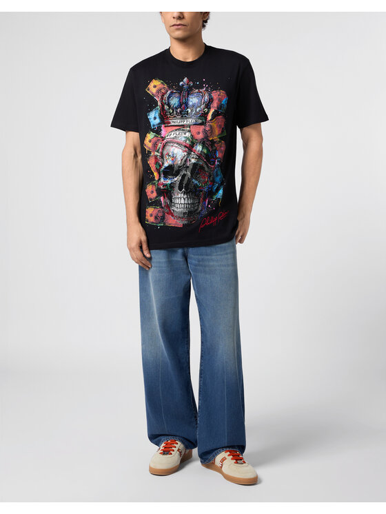 PHILIPP PLEIN PHILIPP PLEIN T-shirt 31099 Nero Regular Fit