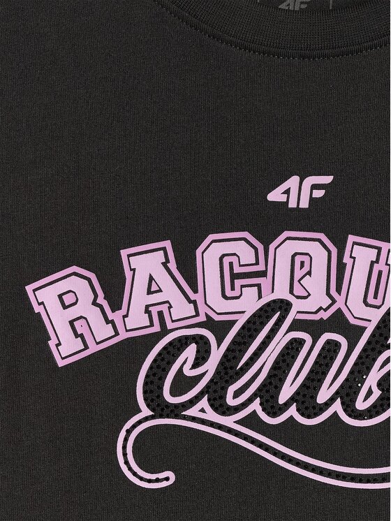 4F 4F T-shirt 4FJRAW26TTSHF4242-20S Nero Oversize