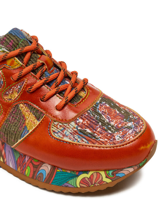 Laura Vita Laura Vita Sneakersy Delphine 47 Pomarańczowy