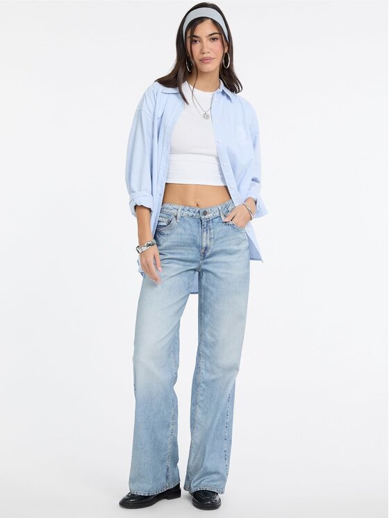 Guess Jeans Guess Jeans Jeansy 179921 Niebieski Relaxed Fit