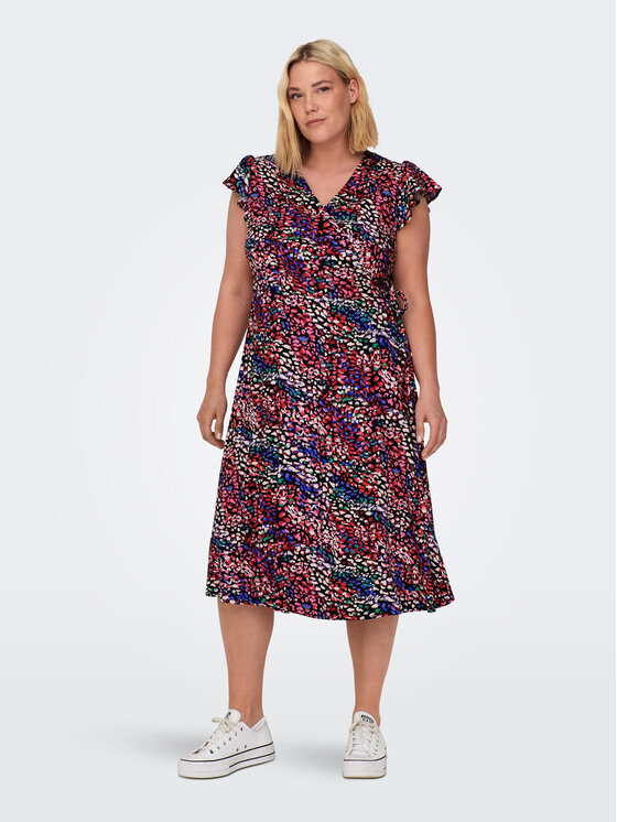 ONLY Carmakoma ONLY Carmakoma Igapäevane kleit 15297167 Värviline Regular Fit