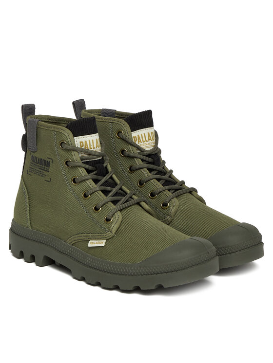 Palladium Palladium Pohodni čevlji Pampa Michigan 79496-325-M Zelena