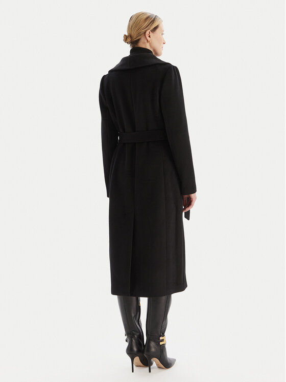 MICHAEL Michael Kors MICHAEL Michael Kors Palton de lână 77A7141M21 Negru Regular Fit