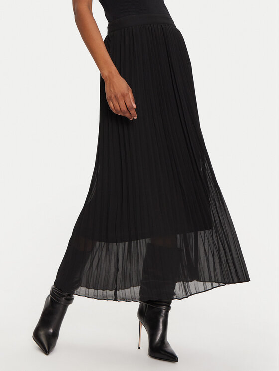 Morgan Morgan Kleid für den Alltag 242-RMLISS Schwarz Regular Fit