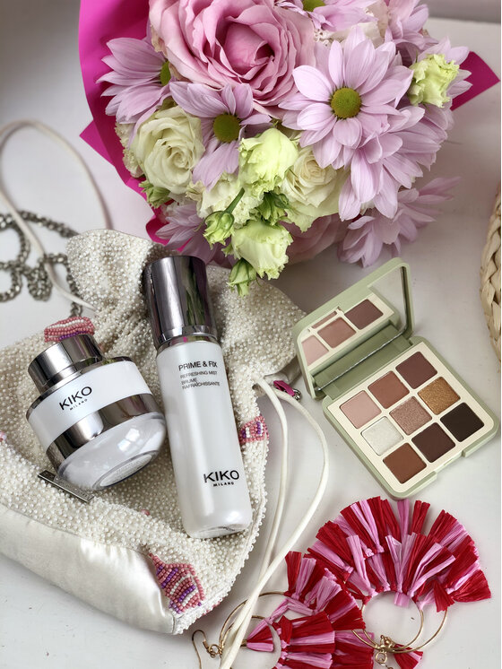 KIKO Milano KIKO Milano Invisible Touch Face Fixing Powder Puder Transparentny