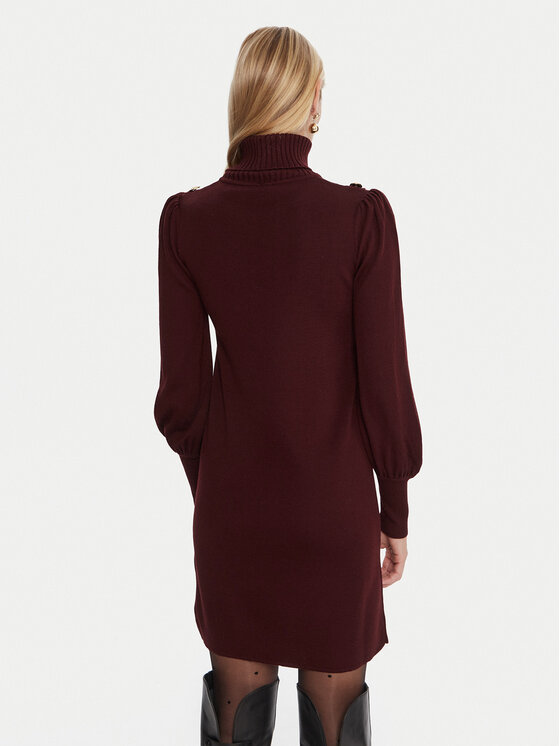 Luisa Spagnoli Luisa Spagnoli Vestito di maglia Moduno 100056 Bordeaux Regular Fit