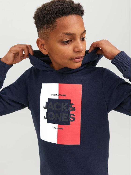 Jack&Jones Junior Jack&Jones Junior Majica dugih rukava 12237105 Tamnoplava Regular Fit