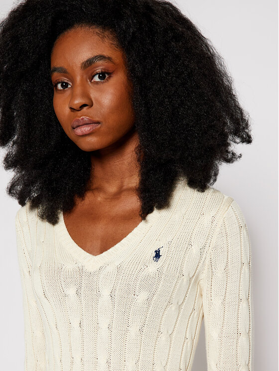 Polo Ralph Lauren Polo Ralph Lauren Pulover Kimberly 211580008026 Bej Regular Fit