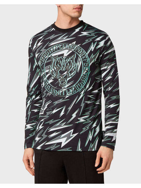 Plein Sport Plein Sport T-Shirt 2773 Czarny Regular Fit