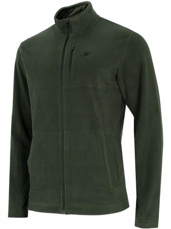 4F 4F Bluza H4Z22-PLM352-43S Zielony Standard Fit