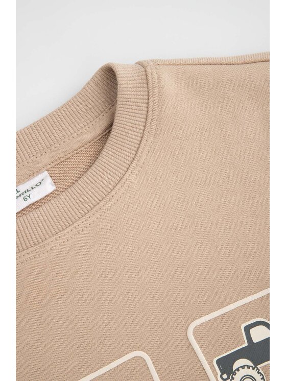 Coccodrillo Coccodrillo Bluza WC6132101NBK-002 Beżowy Regular Fit