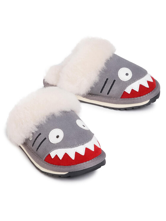 EMU Australia EMU Australia Pantofole Shark Slipper K12436 Grigio