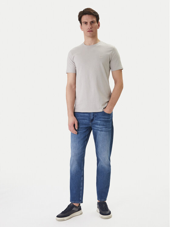 BOSS BOSS T-Shirt Tales 50508584 Beżowy Regular Fit