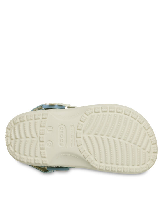 Crocs Crocs Nazouváky Clsc Dnm Flwr Adj BackstrapCgK 212511 Šedá