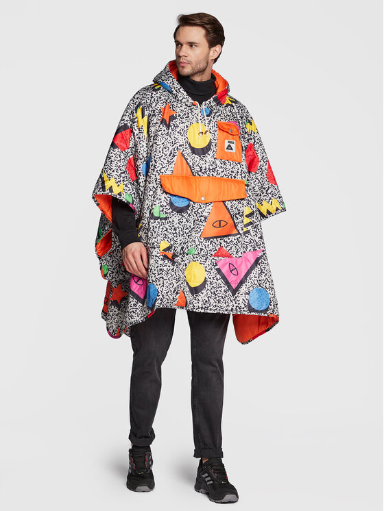 Poncho 223ACU5601 Multicolore Relaxed Fit