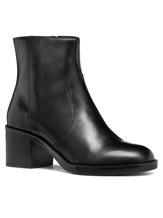 Geox Geox Botine D Serilda 60 D46XXE 00043 C9999 Negru
