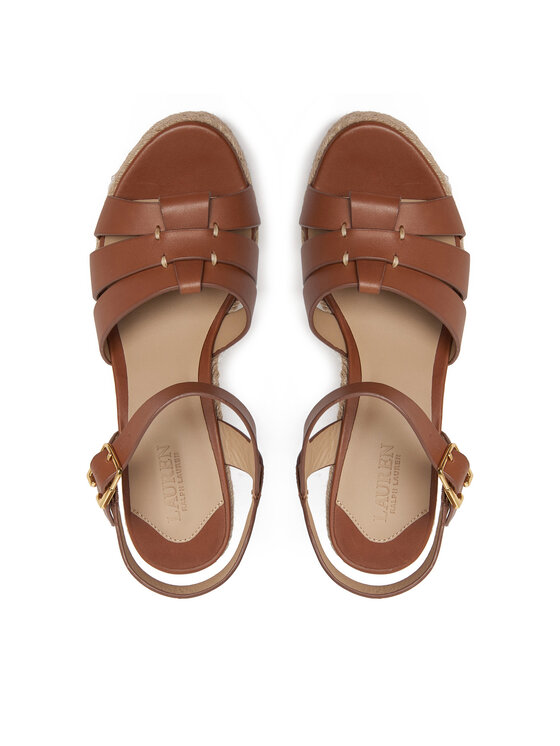 LAUREN RALPH LAUREN LAUREN RALPH LAUREN Espadrile Soffia 802953961001 Smeđa