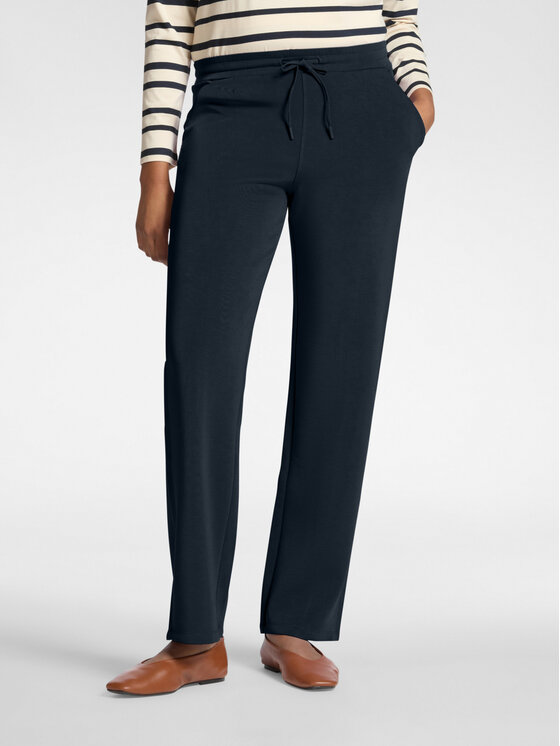 Elena Mirò Elena Mirò Pantaloni di tessuto P823Z000154N034 Blu Regular Fit