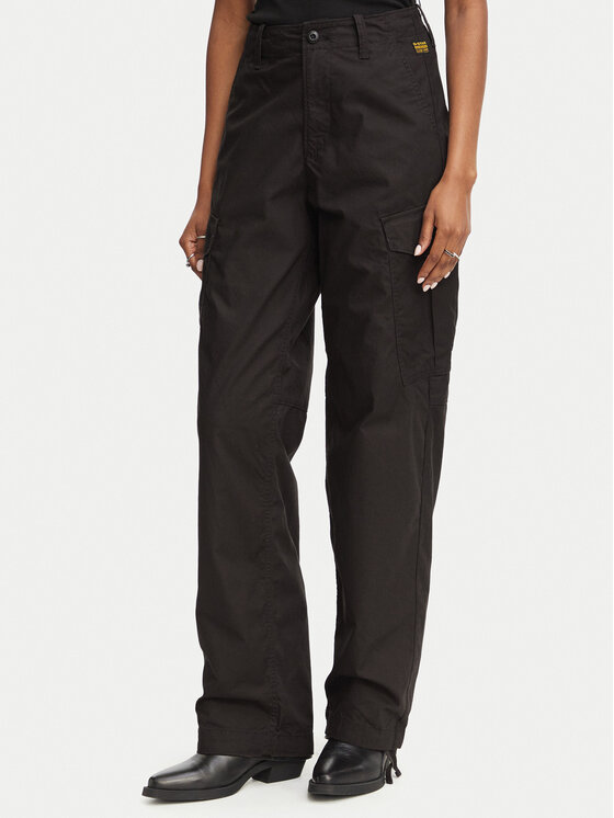 G-STAR Текстилни панталони Holt D29512-D387 Черен Regular Fit