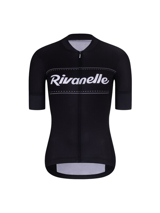 Rivanelle Rivanelle Koszulka rowerowa GEAR UP Czarny Narrow Fit