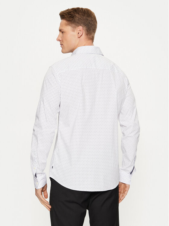 s.Oliver s.Oliver Cămașă 2149815 Alb Slim Fit