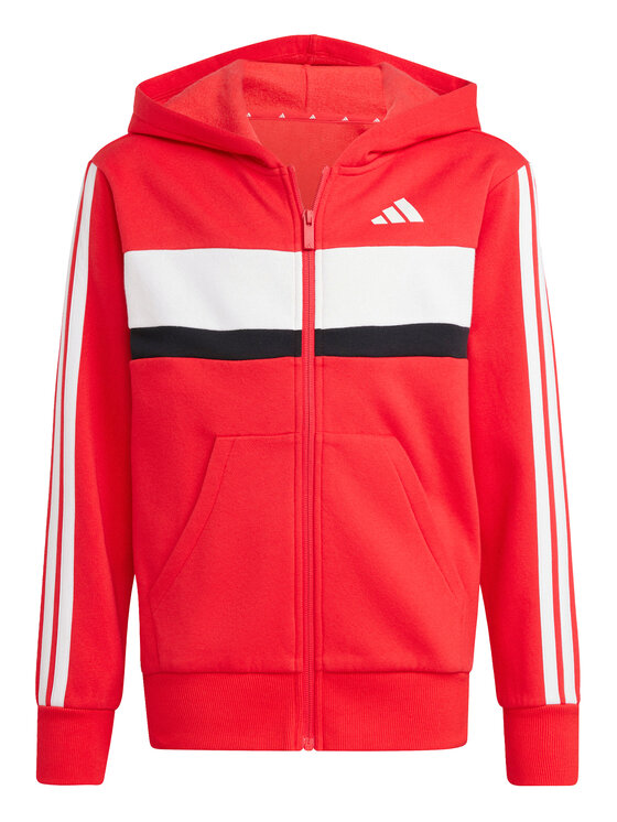 adidas adidas Спортивний костюм Seasonal Essentials Tiberio 3-Stripes JC7522 Червоний Regular Fit