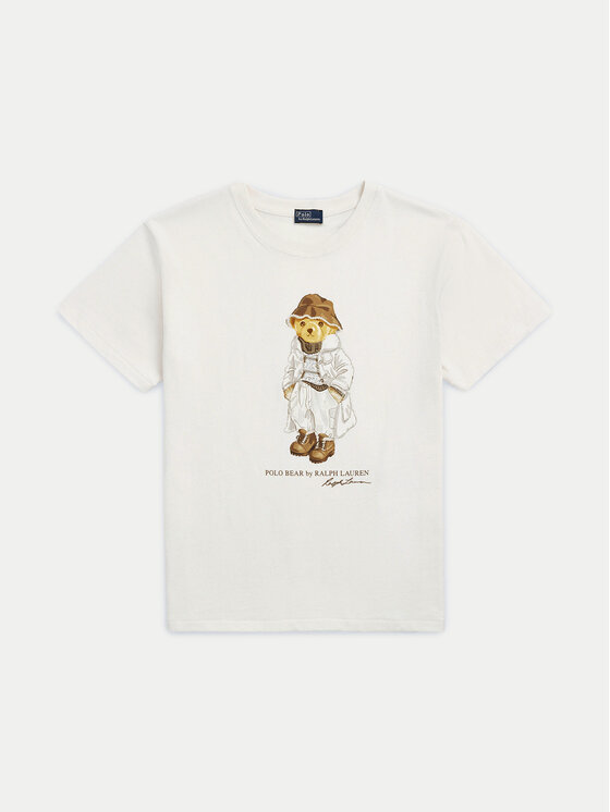 Polo Ralph Lauren Polo Ralph Lauren T-särk 211947961001 Valge Regular Fit