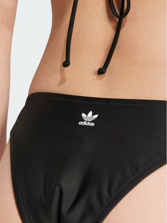 adidas adidas Dół od bikini Adicolor Czarny