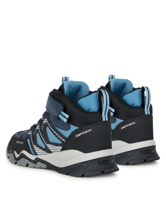Geox J Montrack Boy B Abx Boys Sneakers, Army Black