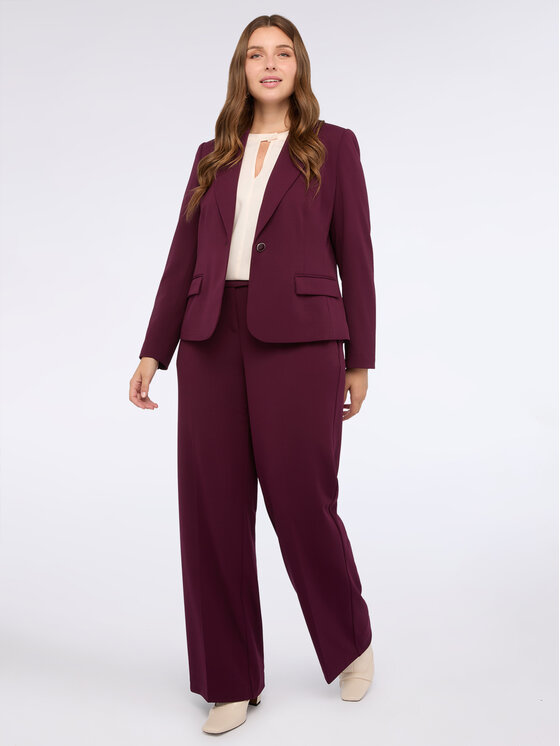Fiorella Rubino Fiorella Rubino Giacca outdoor Q528T000211N036 Bordeaux A-Line Fit
