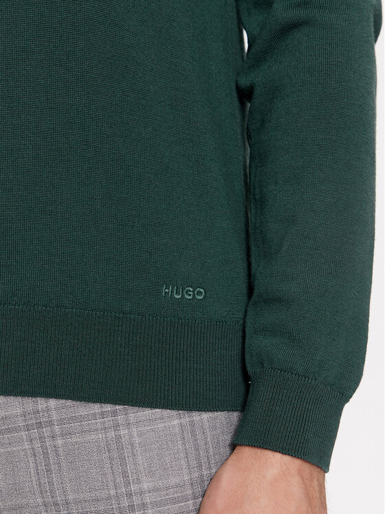 Hugo Pullover San Cedric-M1 50476832 Grün Regular Fit | Modivo.de