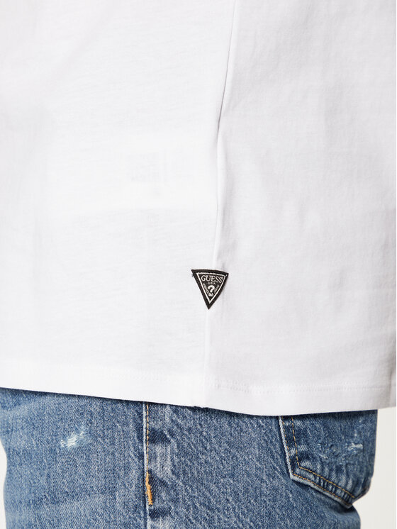 Guess Guess T-Shirt M5RI49 K9RM1 Weiß Regular Fit
