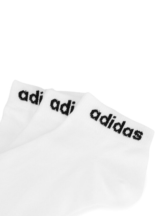 adidas adidas Set od 3 para unisex visokih čarapa HT3451 Bijela