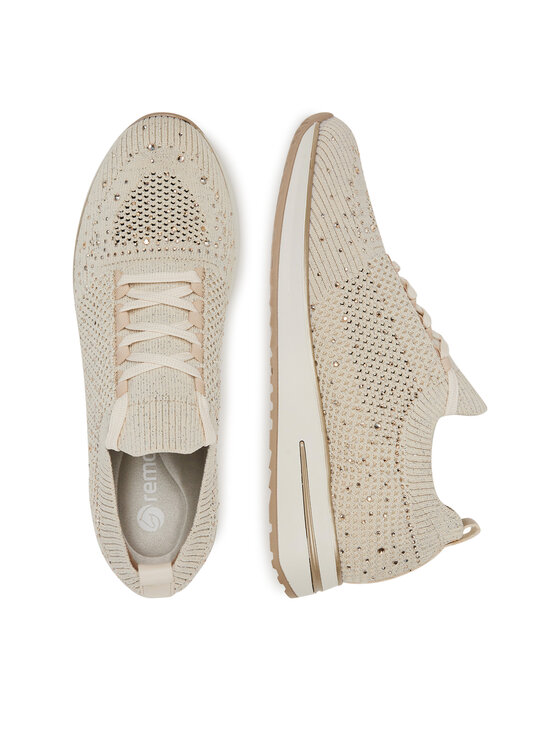 Remonte Remonte Halbschuhe D1G12-60 Écru