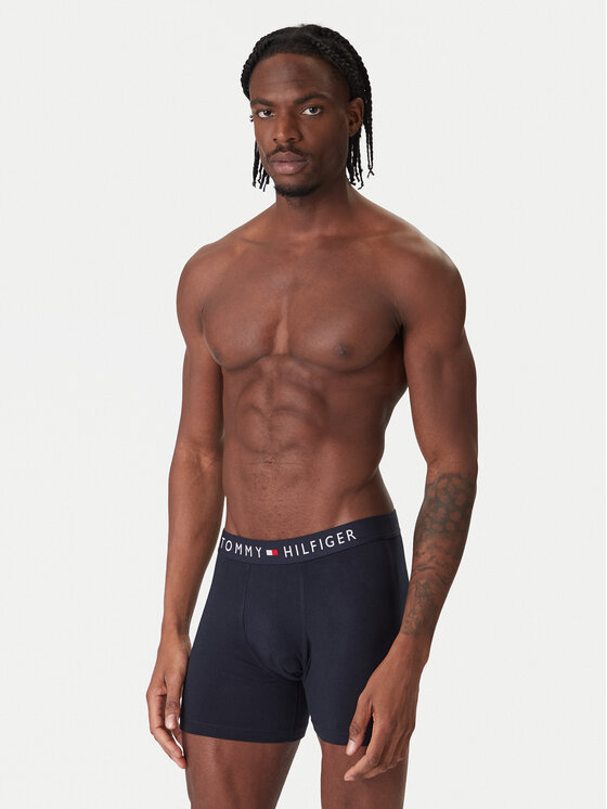 Tommy Hilfiger Tommy Hilfiger Souprava boxerek UM0UM03431 Tmavomodrá