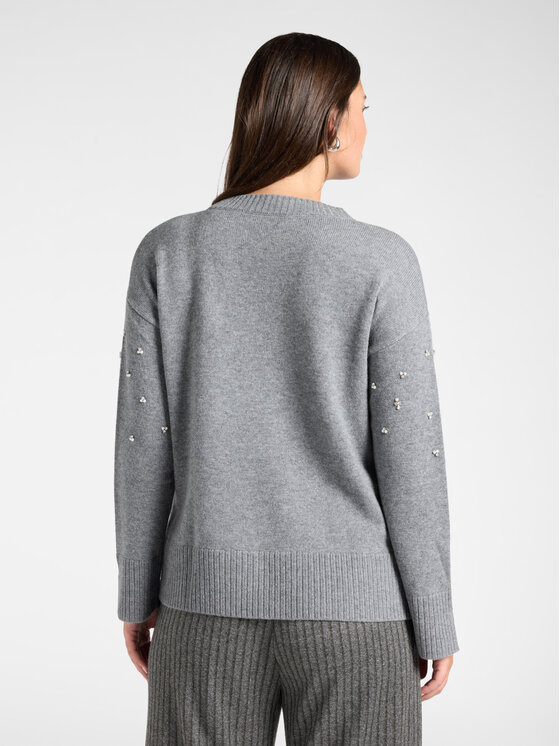 Elena Mirò Elena Mirò Sweter M010Z100803N013 Szary Regular Fit