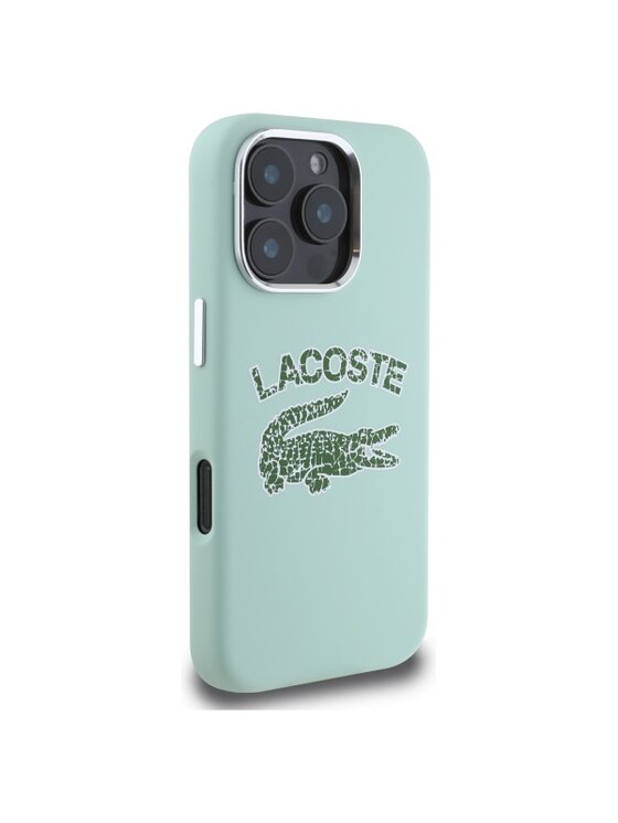 Lacoste Lacoste Etui na telefon Silicone Cracked Logo Zielony