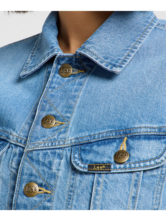 Lee Lee Giacca di jeans 112364112 Blu Regular Fit