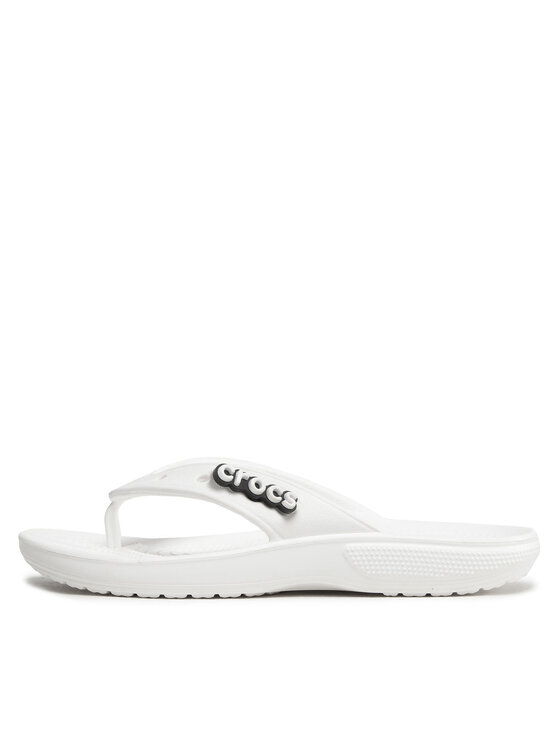 Crocs Crocs Σαγιονάρες Classic Crocs Flip 207713 Λευκό