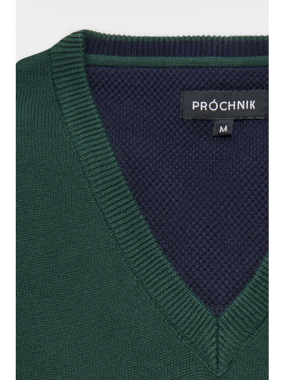 Próchnik Próchnik Sweter PM7 SW073224000003 Zielony Regular Fit