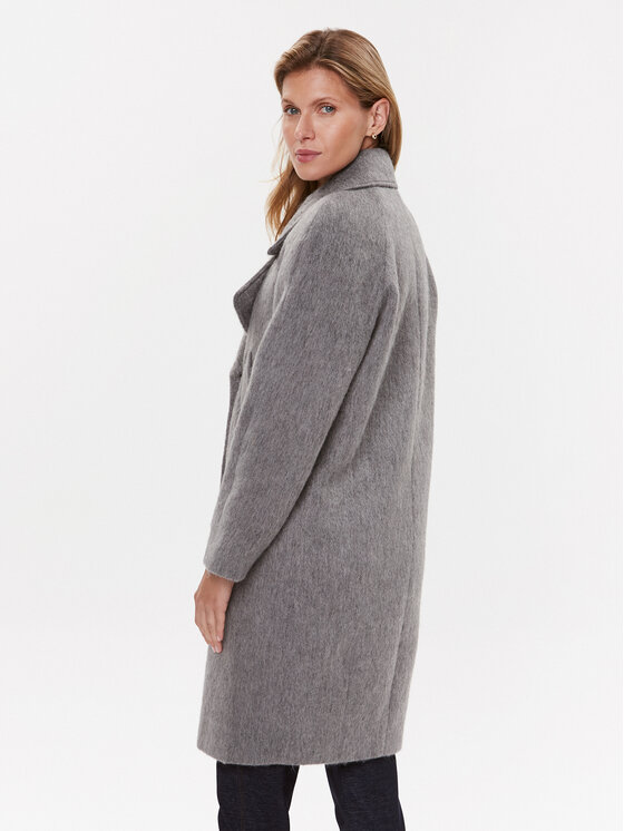 Liu Jo Liu Jo Wollmantel CF3246 T2533 Grau Regular Fit