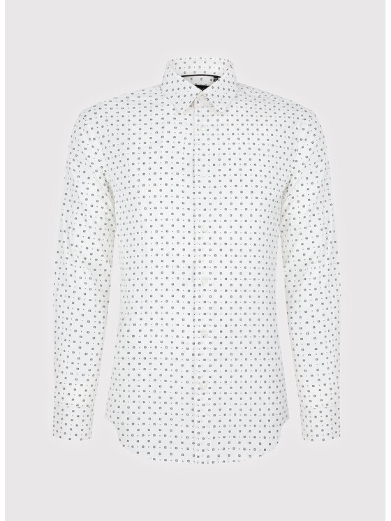 Pako Lorente Pako Lorente Koszula P23SF-1X-007 Biały Slim Fit