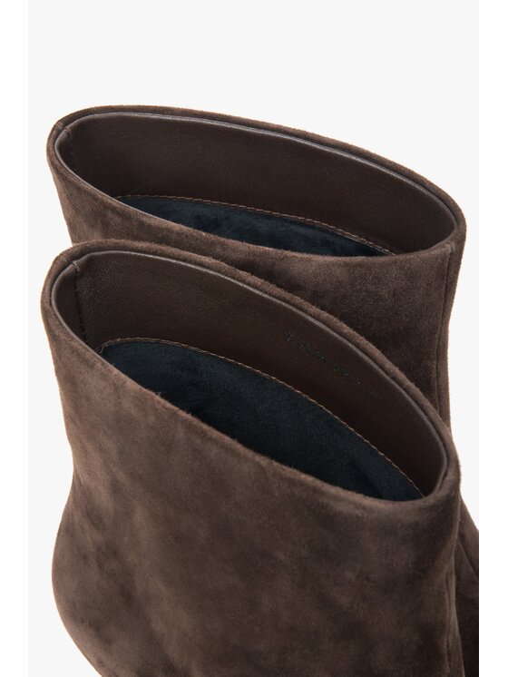 Estro Estro Μποτάκια ER00118441 Καφέ