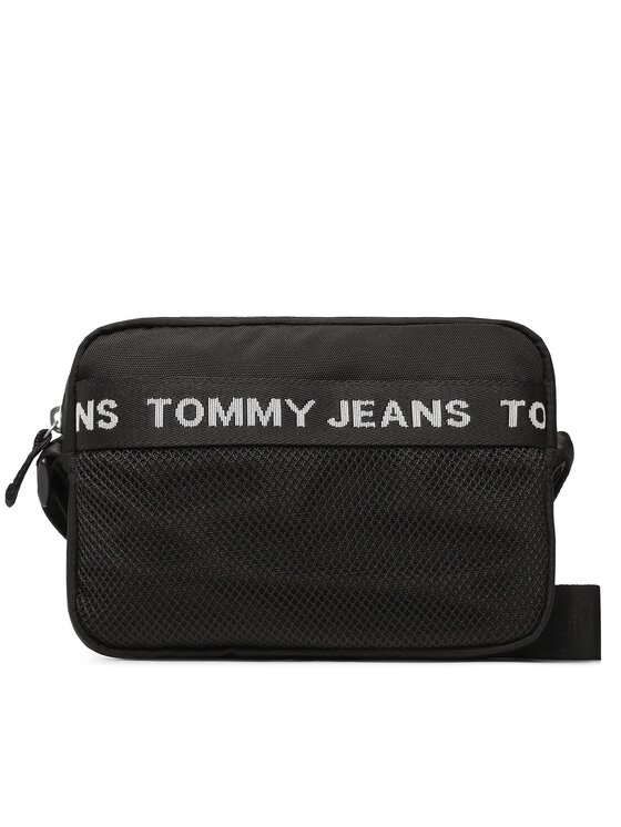 Geantă crossover Tommy Jeans Tjm Essential Ew Camera Bag AM0AM10898 Negru