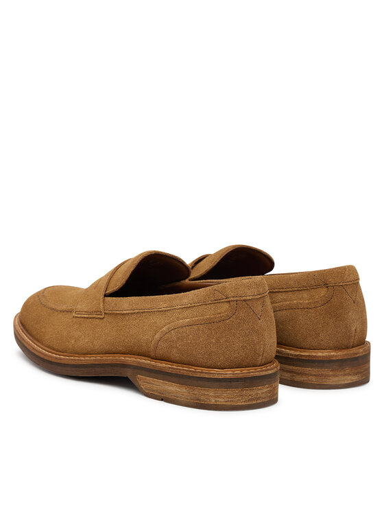 Clarks Clarks Półbuty Aldwin Step 26186450 Brązowy