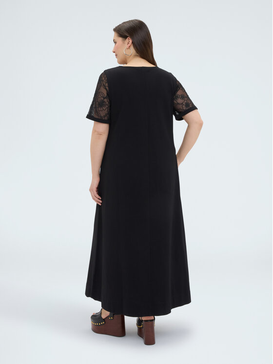 Fiorella Rubino Fiorella Rubino Abito da sera 7804L001222N033 Nero A-Line Fit