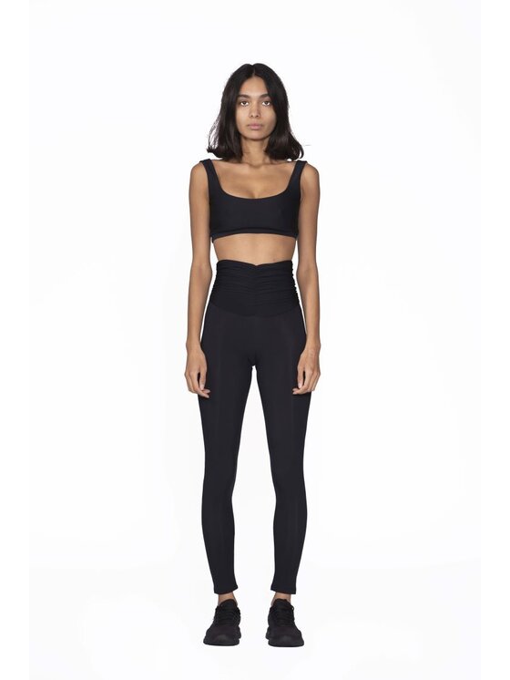 Flavia Valentini Flavia Valentini Legginsy 107 Czarny Compression Fit