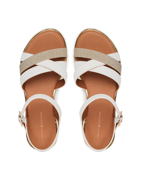 Tommy Hilfiger Tommy Hilfiger Sandały T3A2-33779-0273X S Biały